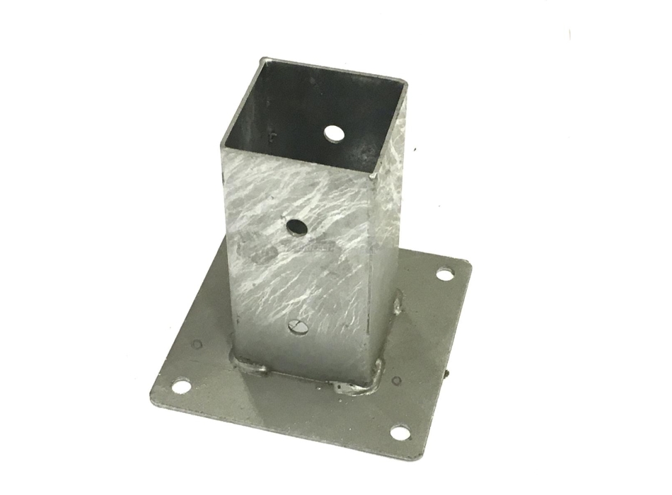 Portapilastro a bicchiere per palo quadro Agritech Store