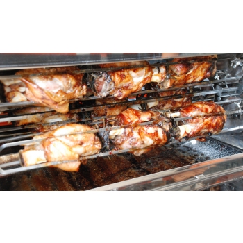 Portastinchi Kit per Girarrosto 50 cm. 4 Lance Agritech Store