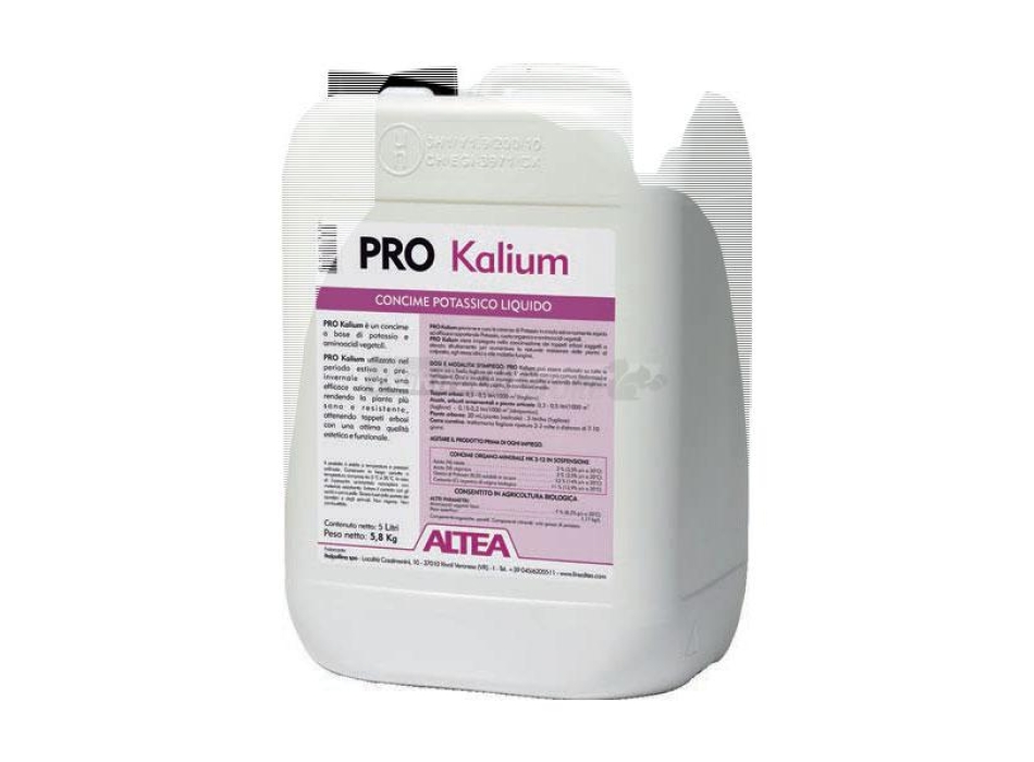 PRO KALIUM INTEGRATORE FOGLIARE Concime Potassico Liquido Agritech Store