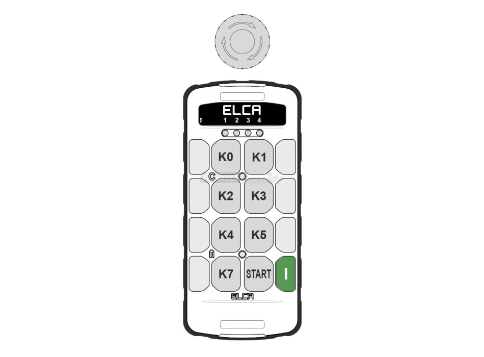 Radiocomando E1Mini+ 8 Tasti UN Agritech Store