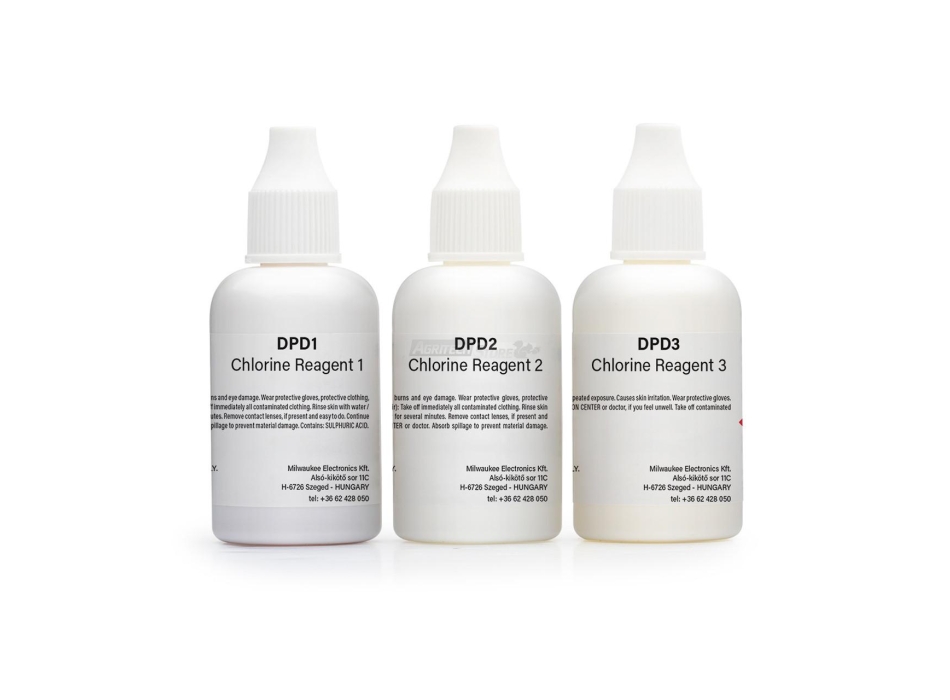 Reagenti Liquidi per test Cloro Libero, Totale e pH Agritech Store