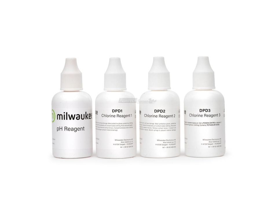 Reagenti Liquidi per test Cloro Libero, Totale e pH Agritech Store