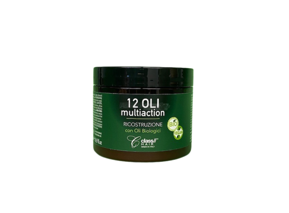 Ricostruzione maschera 12 oli multiaction - con oli biologici Agritech Store