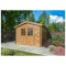 Rita – Casetta da Giardino in Legno di Abete Marrone 300X300cm