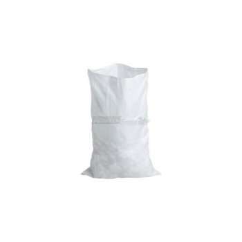 Sacco in polypropylene g 85/mq cm 30x50 bianco Agritech Store