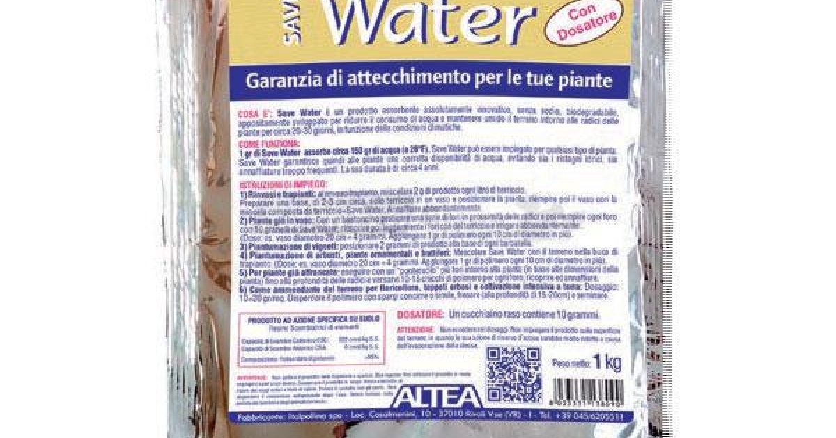 SoilMoist Cristalli Idrogel – 8 Oz – Rilascio Temporizzato D’Acqua Per Terreno – Risparmio Idrico