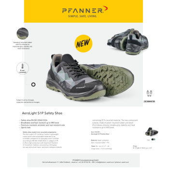 Scarpa antinfortunistica AeroLight S1P   Agritech Store