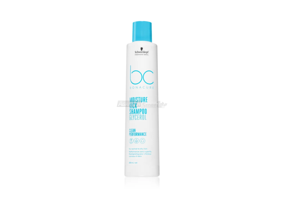 Schwarzkopf BC Bonacure - BC Glycerol Moisture Kick - Shampoo Agritech Store