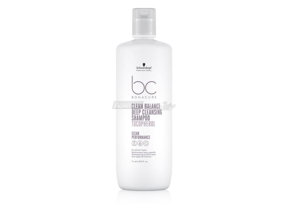 Schwarzkopf BC Bonacure - Deep Cleansing Shampoo - 1000ml Agritech Store