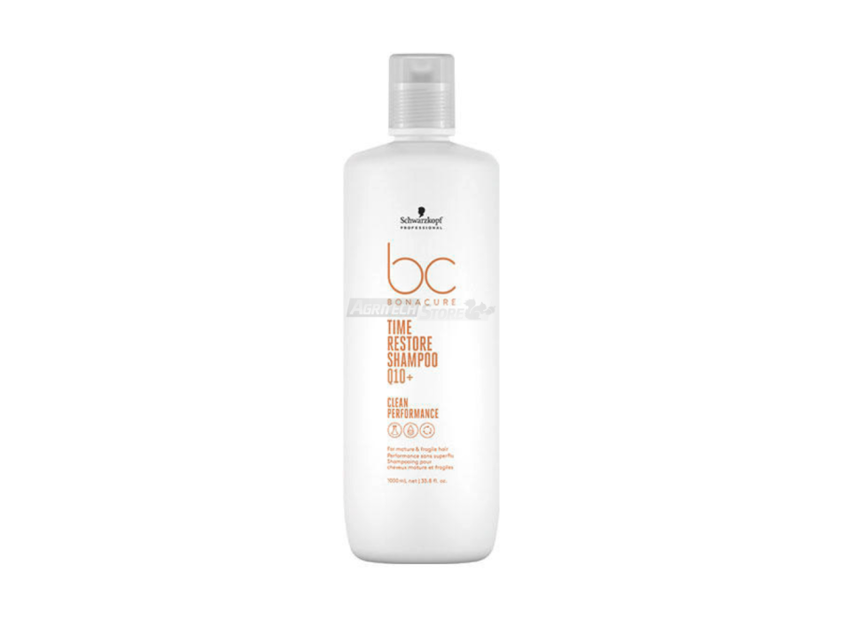 Schwarzkopf BC Q10 Time Restore - Shampoo  Agritech Store