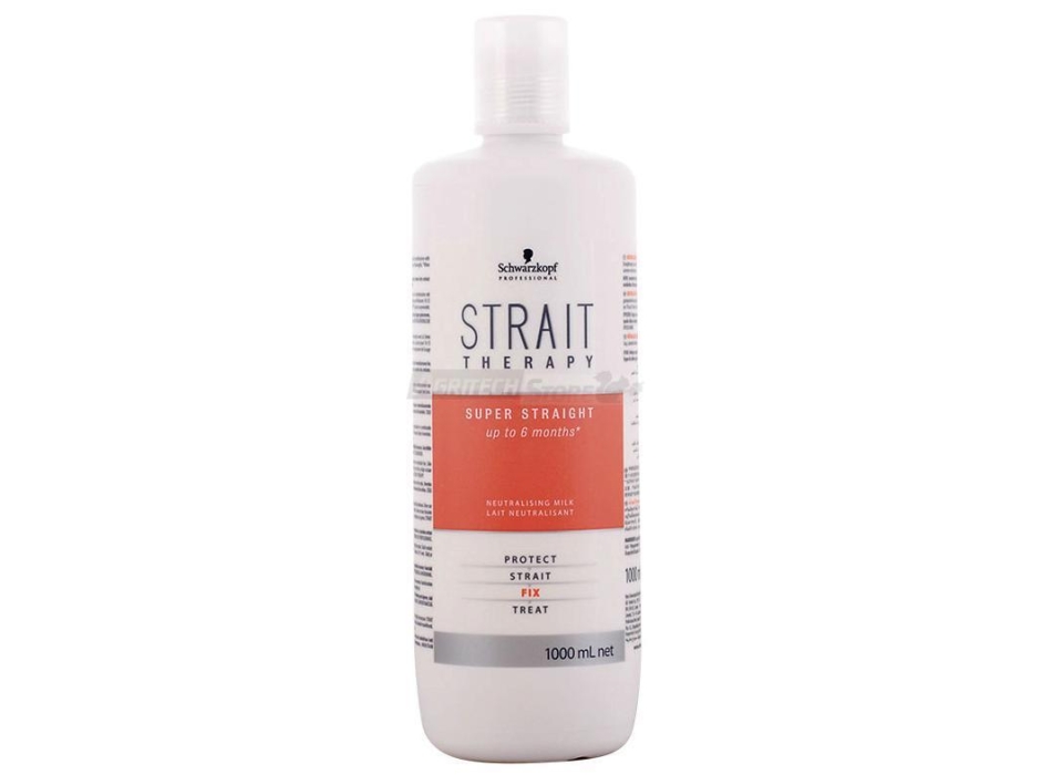 Schwarzkopf Strait Therapy - Latte Neutralizzante 1000ml Agritech Store