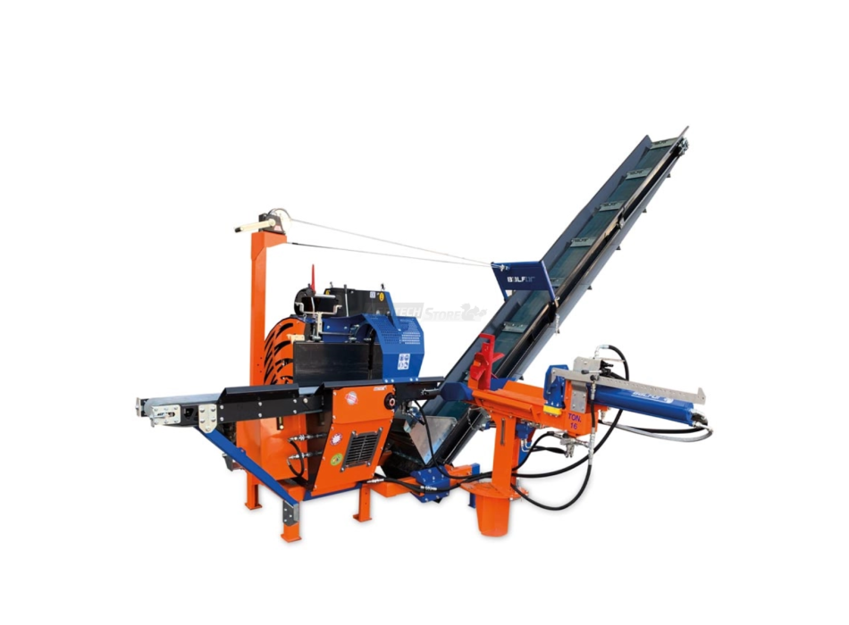 Sega circolare+spaccalegna+nastro Ninja 800 Expert con alimentazione a cardano Agritech Store