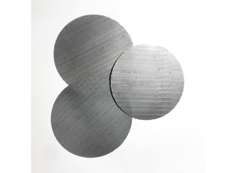 Serie di 3 dischi in acciaio per fermafiltro in cotone per Olio Agritech Store