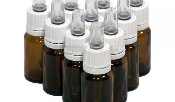 Flacone Da Farmacia 10 Ml Trasparente Con Tappo Contagocce Standard 1 Mm Colore Nero 4990 - Foto 11