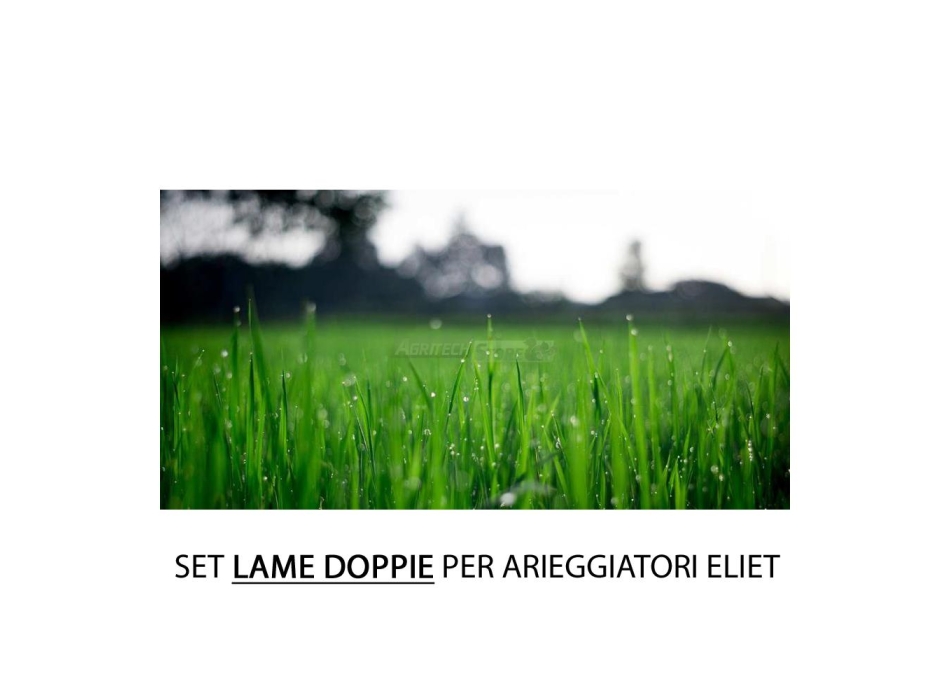 Set lame doppie per arieggiatori Eliet Agritech Store