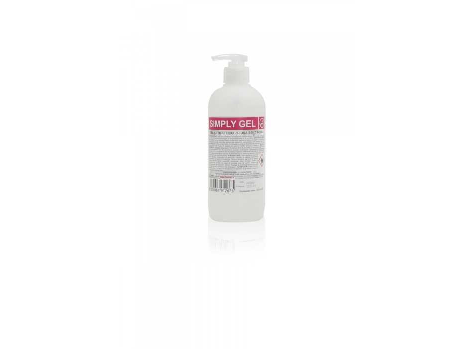 Simply Gel Disinfettante ed antisettica 500 ml. Agritech Store