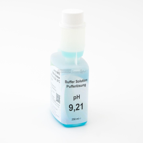 Soluzione tampone pH 9,21 per pHmetri Blu 250 ml. Agritech Store