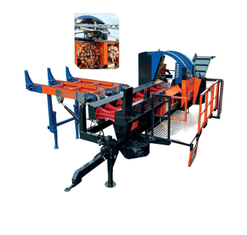 Spaccalegna combinato attacco a cardano - mod. Continental 750 C Joystick Road Agritech Store