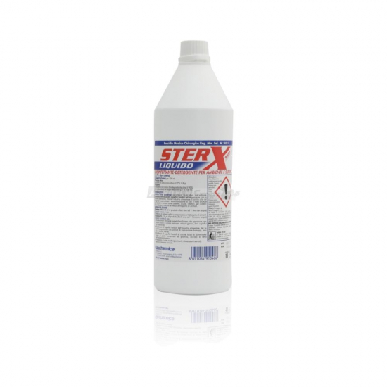 Ster X Liquido Disinfettante Detergente In Flacone Da Litri 10