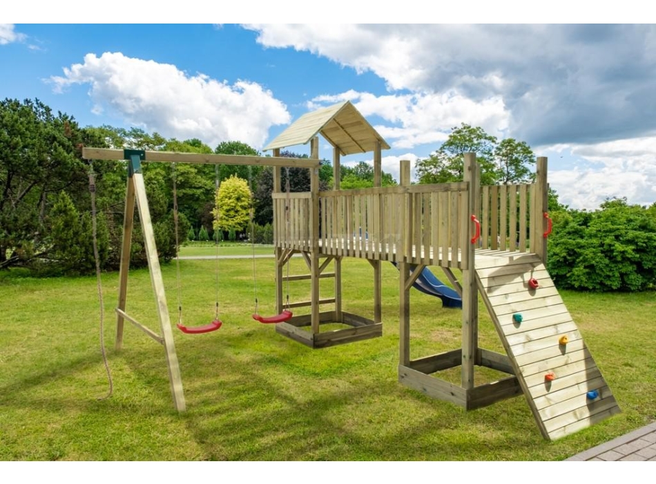 Struttura gioco a torre doppia Agritech Store