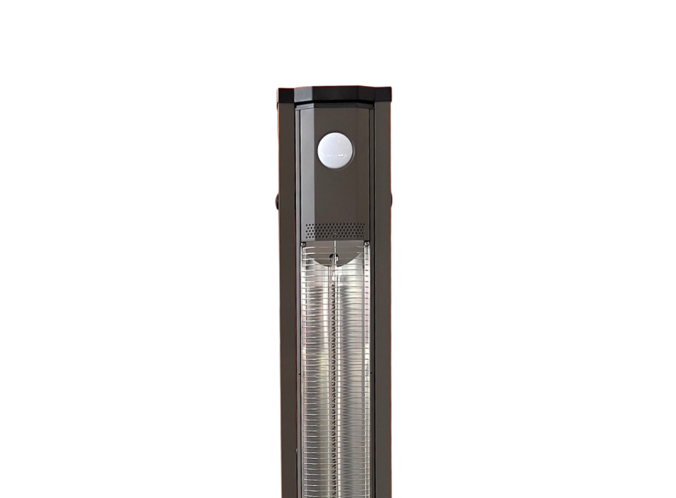 Stufa Infrarossi SKYLINE – 1880W | Da Esterno con Ruote e Telecomando Agritech Store