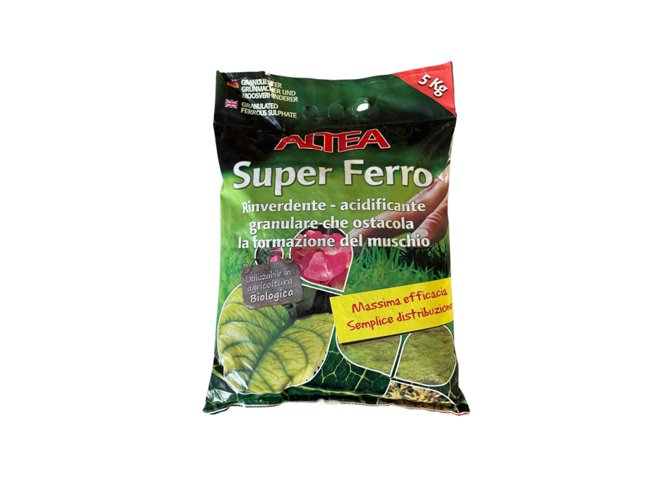 SUPER FERRO Rinverdente naturale Kg. 5 Agritech Store