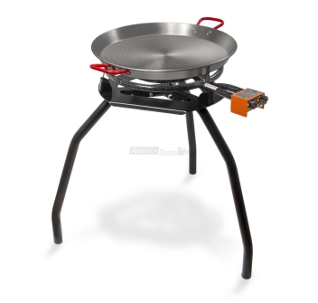Supporto a tre' piedi completo di Padella e Fornello Agritech Store
