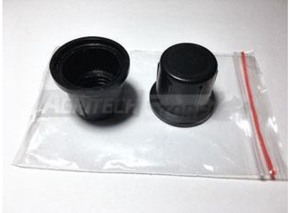 Tappi per cuvette in vetro confezione da 2 pezzi Agritech Store