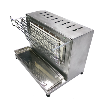 Tecnoroast TGP-15 Single Gas Pro – Grill Automatico a Gas per 15 Arrosticini Agritech Store