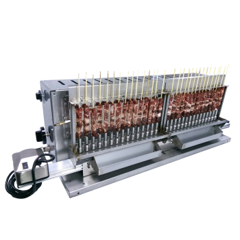 Tecnoroast TGP-30 Single Gas Pro – Grill Automatico Professionale a Gas per 30 Arrosticini Agritech Store