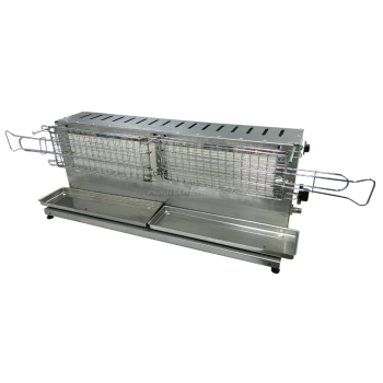 Tecnoroast TGP-30 Single Gas Pro – Grill Automatico Professionale a Gas per 30 Arrosticini Agritech Store