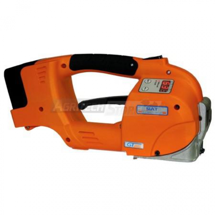 Tendireggia Elettrica Portatile A Batteria - 3200N, Per Cinghie 13-16mm, LCD, Ideale Per Imballaggio E Spedizioni