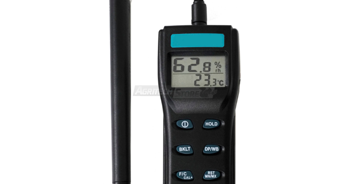 Termometro Igrometro Digitale, Termometro Digitale LCD Con Sonda, Igrometro Interno Ed Esterno Monitor Di Temperatura E Umidita Tester Del Sensore Per Frigorifero Ufficio Acquario Bianco 90636696