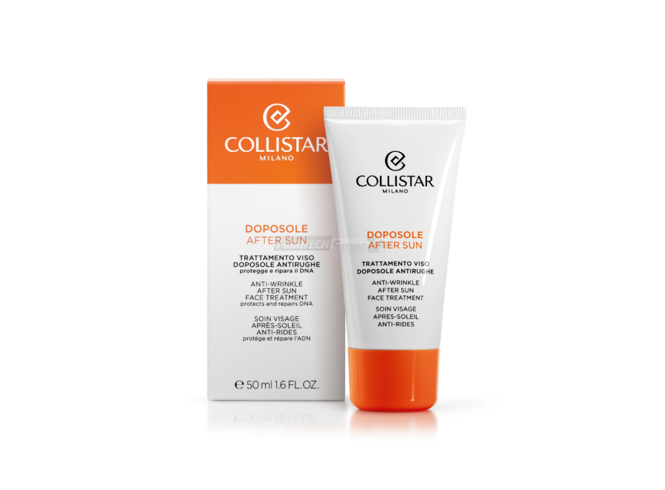 Trattamento viso doposole antirughe - protegge e ripara dna - 50ml Agritech Store