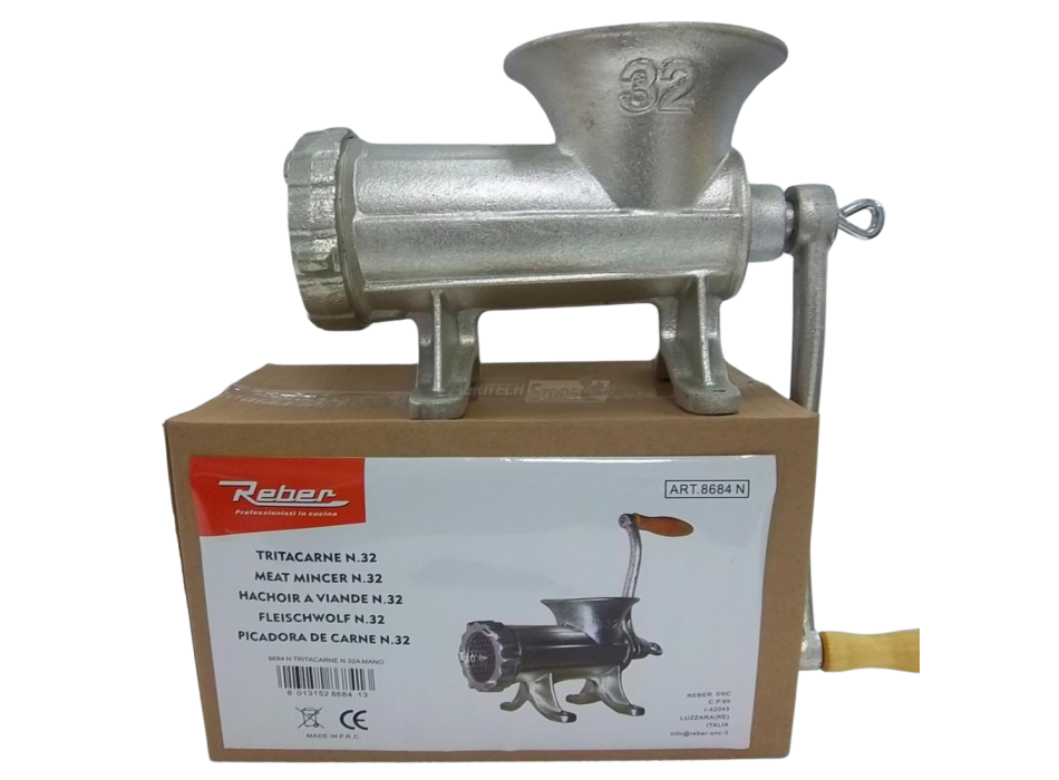 Tritacarne Manuale N 32 Agritech Store