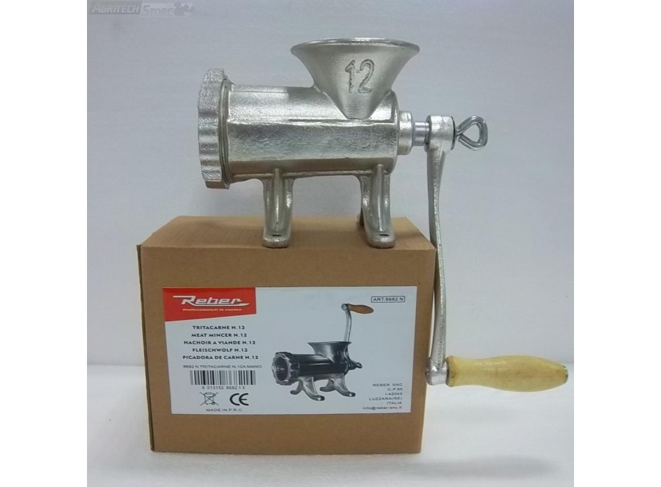 Tritacarne Manuale N 12 Agritech Store