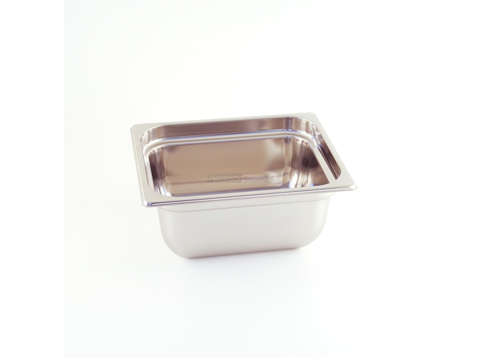 Vasca Inox Gastronorm 1/2 H 150 Agritech Store