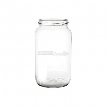 Vaso in vetro per conservazione da 1.000 cc chiusura 82 Agritech Store