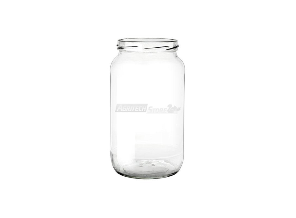 Vaso in vetro per conservazione da 1.000 cc chiusura 82 Agritech Store