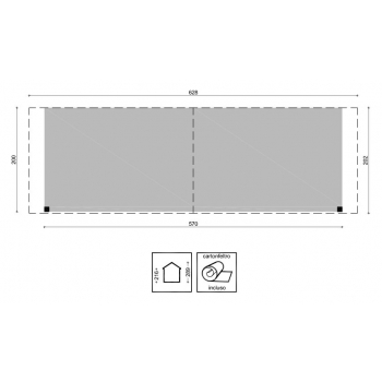 VERANDA FRONTALE STELLA Agritech Store