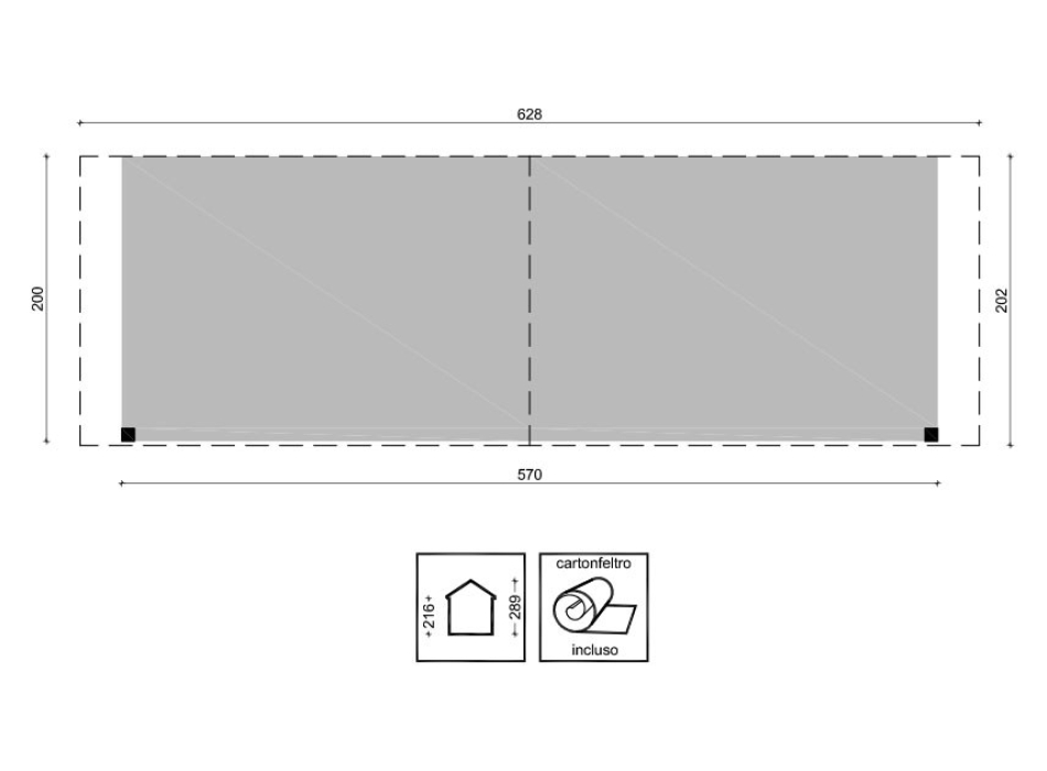 VERANDA FRONTALE STELLA Agritech Store