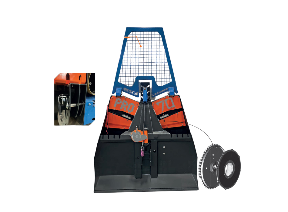 Verricello-Argano Balfor BF 75H - Forza di traino 75 quintali - versione elettroidraulica Agritech Store